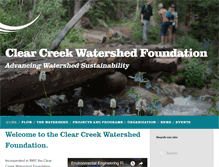 Tablet Screenshot of clearcreekwater.org